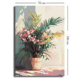 Wallity Pintura Decorativa en Lienzo Multicolor 70 x 100 cm